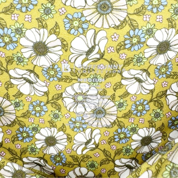 ✅ BuffBunny Rosa Pocket Legging - Green Petal Print Size MEDIUM workout YOGA - Picture 4 of 8